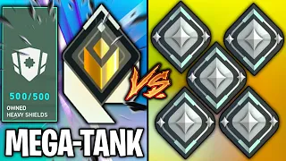 1 Radiant Mega-Tank VS 5 Silver Players! - Who Wins?