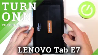 Power on LENOVO Tab E7 – Turn On Android Device