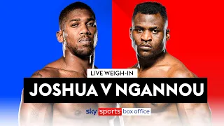 ANTHONY JOSHUA VS FRANCIS NGANNOU! 🔥| Final Face-Off