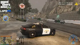 GTA V - LSPDFR 0.4.9🚔 - SAHP/CHP - Highway Patrol - Attempted Assassination - 4K