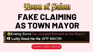 I SURPRISED The Traitor With This Strat - Town of Salem - Town Traitor Mayor