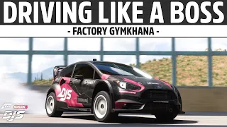 Forza Horizon 5 DRIVING LIKE A BOSS - Factory Gymkhana!!