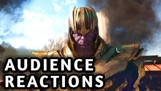 Avengers Infinity War Trailer - Theatre Audience Reaction during Black Panther Premiere