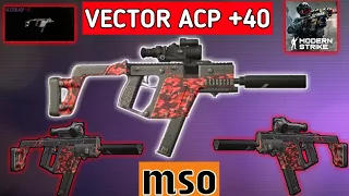 VECTOR ACP +40 MODERN STRIKE ONLINE 1.35.1 FULL 50 KILLS