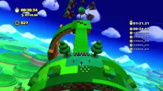 Sonic Lost World - Wii U - Windy Hill Zone 1