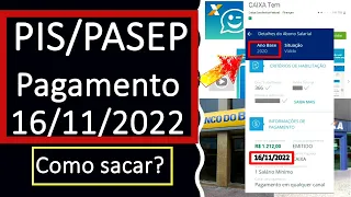 LIBERADO SAQUE PIS/PASEP 16/11/2022 - QUEM VAI RECEBER O ABONO SALARIAL? QUAL ANO BASE SERÁ PAGO?