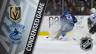 04/03/18 Condensed Game: Golden Knights @ Canucks