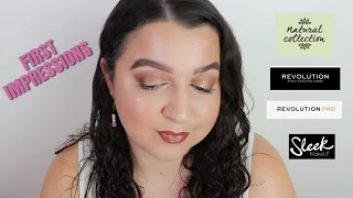 MAKEUP FIRST IMPRESSIONS, REVOLUTION, SLEEK, NATURAL COLLECTION, GIRLS4GIRLS etc...