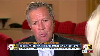 Kasich calls for 'common sense' gun laws