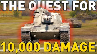 The Quest for 10,000 Damage in World of Tanks!