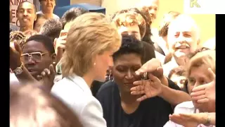 1996 Princess Diana Visits Cook County Hospital, Chicago