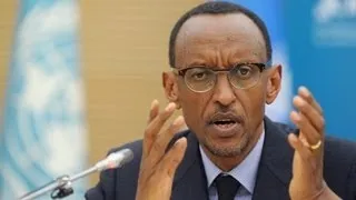 Rwandan president on war crime charges