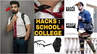 10 Hacks To Look Good In SCHOOL/ COLLEGE *AFFORDABLE*