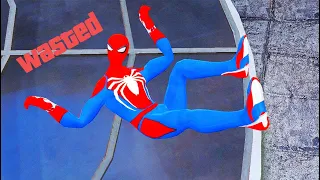 Spiderman vs Thanos GTA 5 Epic Wasted Jumps ep.25 (Euphoria Physics, Fails, Funny Moments)