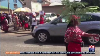 NDC Women’s wing embark on road protest in Kumasi - Joy News Today (15-12-20)