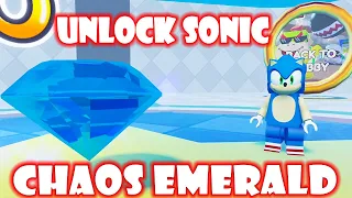 How to get BLUE CHAOS EMERALD and UNLOCK SONIC in Jack Black's BOSS RUSH for Roblox