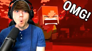 "ANGRY ALEX" 🎵 [VERSION A] Minecraft Animation Music Video @ZAMinationProductions REACTION!