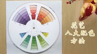 【花艺知识】了解八大花艺色彩配色方法，搭配色彩更轻松 Eight color combinations in flower arrangement