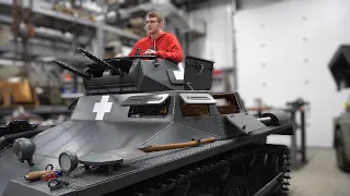 Panzer 1 Restoration Interview at the American Heritage Museum