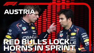 Verstappen And Perez Battle It Out! | 2023 Austrian Grand Prix