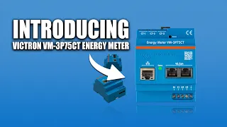 Introducción al medidor de energía Victron VM-3P75CT