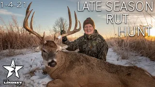 Real Time | Late Season Rut Hunt, Iowa Monster