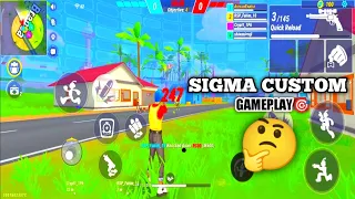 Sigma 1 v 1 Custom Match / Sigma Gameplay 🎯 / Sigma APK Download / Sigma Free Fire / Sigma 1v1 🎯