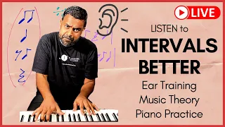How to LISTEN to Musical INTERVALS better - LIVE Tutorial