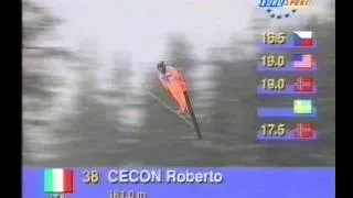 Roberto Cecon - 181.0 m - Vikersund 1995