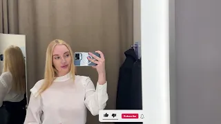 [4K] Transparent Clothes Haul | See through Try on Haul