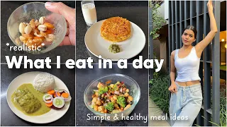 *realistic* What I Eat In A Day: Simple & Healthy Meals, Cook With Me | Mishti Pandey