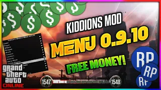 [UPDATED] GTA 5 Online - How to Install KIDDIONS MOD MENU v1.0.0 & How to Earn Money Quickly!