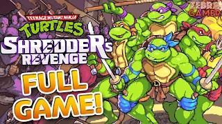 Teenage Mutant Ninja Turtles: Shredder's Revenge Full Game Walkthrough!