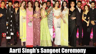 Arti Singh's Sangeet Ceremony | Bharti, Rashami, Mahira, Paras, Ankita, Yuvika, Devoleena & More