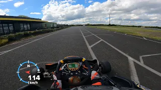 Karting 125 KZ TM K9 ONBOARD - GoPro Hero 9 // Dunois Kart Track