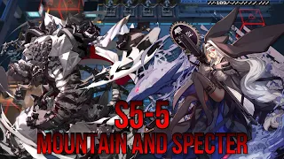 【Arknights】S5-5 Dual Solo |  Mountain & Specter