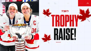 Team Canada hoists world championship trophy