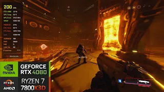 DOOM 2016 l RTX 4080 + Ryzen 7800x3D l 1440p Ultra Settings