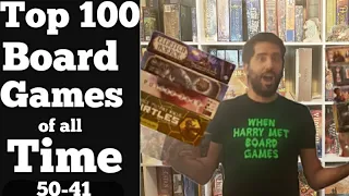 Top 100 Board Games of all Time 2021: 50-41