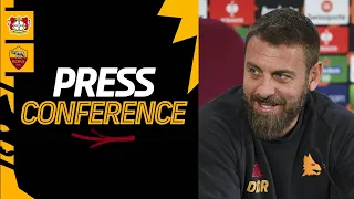 🟨 LIVE 🟥 La conferenza stampa di De Rossi e Svilar alla vigilia di Bayer Leverkusen-Roma