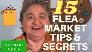 15 Flea Market Secrets & Tips for Sellers #fleamarket