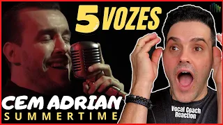CEM Adrian - Summertime [Vocal Coach REACTION!!!]