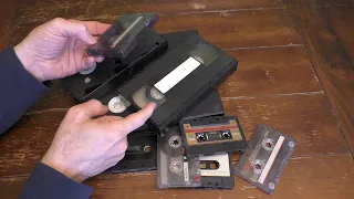 How to Completely Erase Audio Cassette and VHS Tapes Fast
