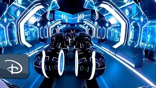 FIRST LOOK POV: TRON Lightcycle / Run at Magic Kingdom Park | Walt Disney World