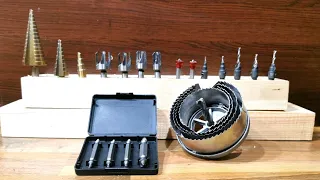 6 Amazing and Useful Drill Bits you Need in The Workshop