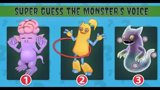 Monster Melodies #:2 Guess the monster`s voice (My Singing Monsters)!