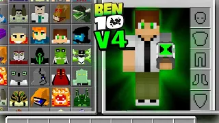 How to Install Minecraft PE BEN 10 V4 MOD? (Myth)