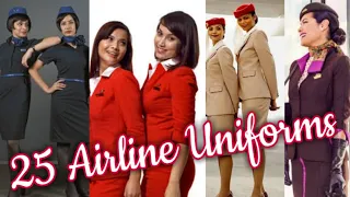 Flight Attendant Uniform #AirlinesUniform #Cabincrew #Airhostess #Mjairportlover