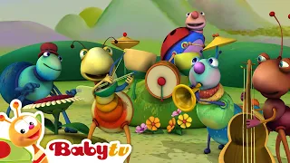 Big Bugs Band - African Music 🎻 | Music & Songs for Kids 🎵 | Cartoon @BabyTV