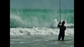 Surfcasting the 90 Mile Northland New Zealand